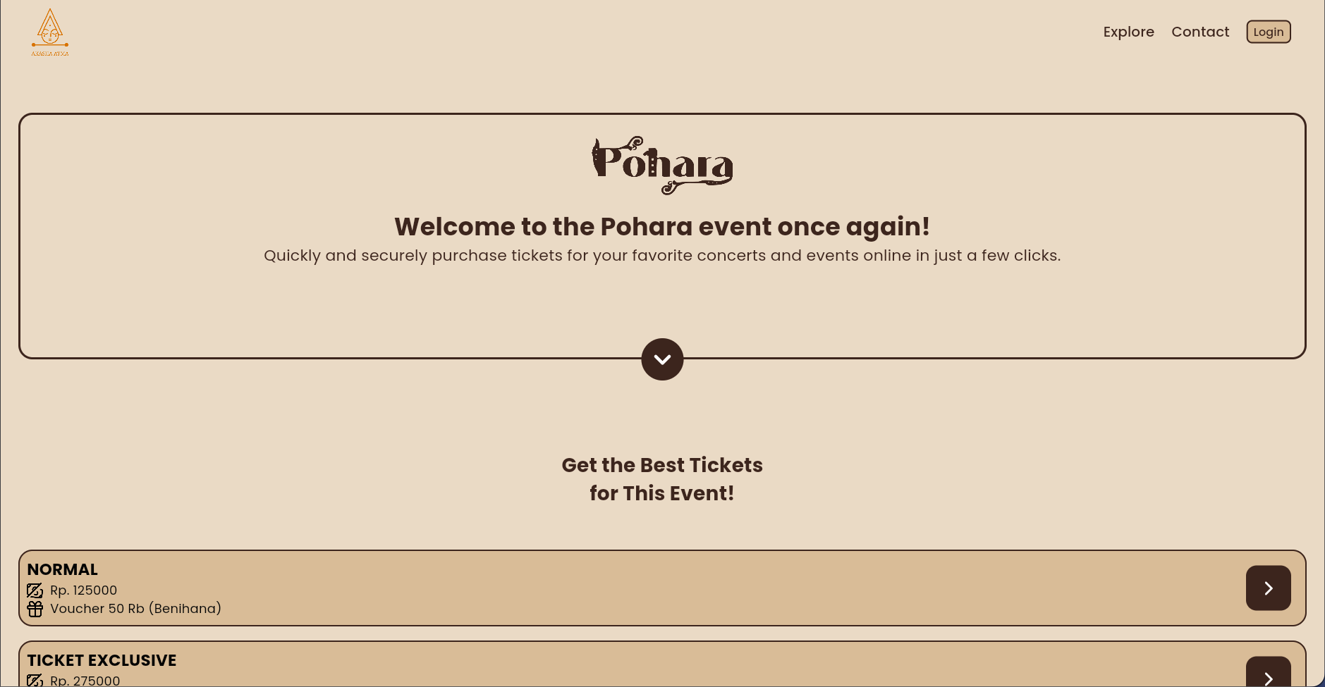 AKASHA Ticketing